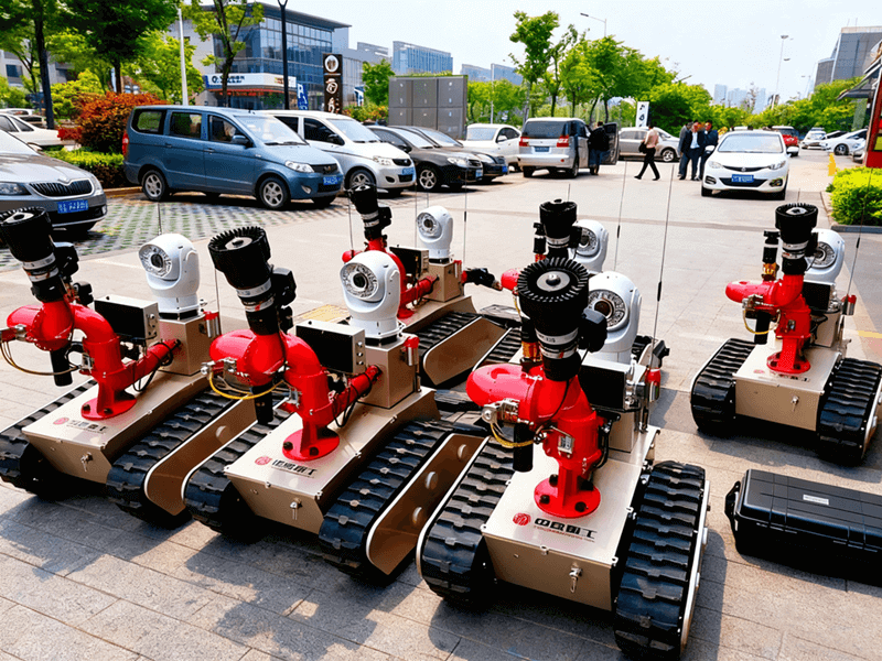 Những gã khổng lồ chữa cháy của Trung Quốc đã tham gia vào thị trường robot chữa cháy, mở ra những thay đổi mới trong ngành